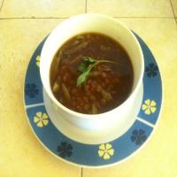 Mexican Lentil Soup with Cactus_image