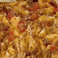 The Neely's Spicy Macaroni and Cheese with Chorizo Sausage_image