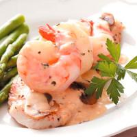 Sole with Shrimp Sauce_image
