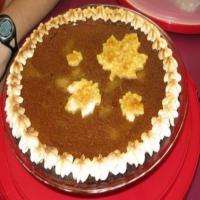 Pumpkin Eggnog Custard Pie image