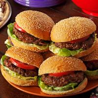Cheddar and Bacon Burgers image
