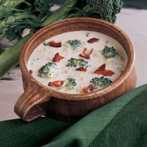 Barley Broccoli Soup image
