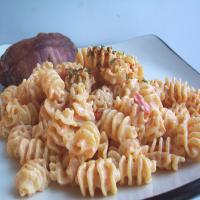 Pasta with Creamy Red Roasted Pepper Sauce image