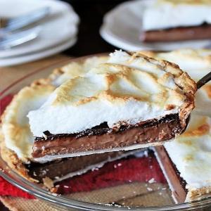 Nanny's Old-Fashioned Chocolate Pie_image