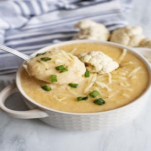 Cauliflower Soup Recipe With Cheese YUM! - Southern Plate_image