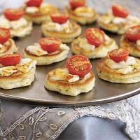 Rosemary & olive drop scones with goat's cheese_image