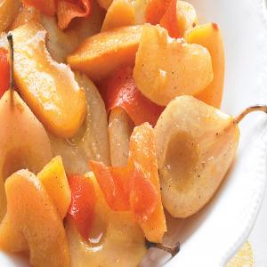 Roasted Pears and Quinces with Tangerine Zest_image