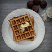 Chestnut Flour Waffles (Gluten Free) image