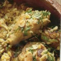 Chicken with cumin and lentils image