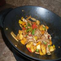 Apple and Pork Stir-Fry With Ginger_image