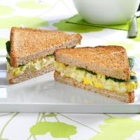 Pesto Egg Salad Sandwiches image