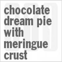 Chocolate Dream Pie With Meringue Crust_image