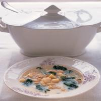 Chicken and Kale Soup with White Beans image