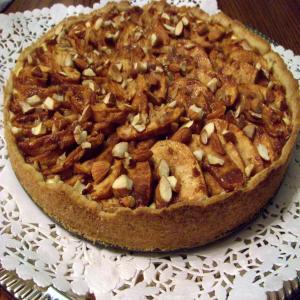 Apple Almond Cheesecake image