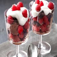 Raspberry-Chocolate Parfaits image