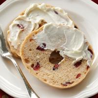 Cranberry Whole Wheat Bagels image