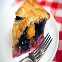 Peach Blueberry Pie_image