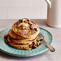 Banana and Pecan Pancakes with Maple Butter_image