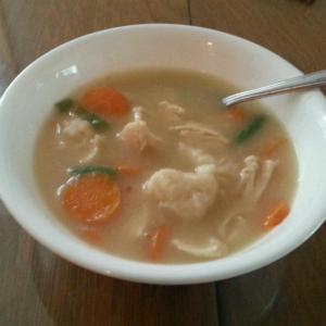 Chicken and Dumplings with Biscuits_image