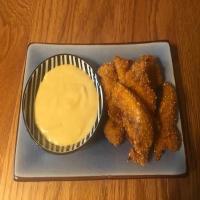 Cap'n Crunch Chicken Fingers w Mustard Dip_image