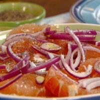 Grapefruit and Onion Salad image