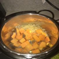 Instant Pot® Butternut Squash and Pumpkin Spice Soup image
