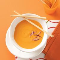 Contest-Winning Cheesy Cauliflower Soup image