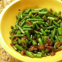 Green Bean and Bacon Saute image