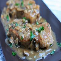Southern Smothered Pork Chops in Brown Gravy image