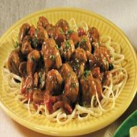 Easy Skillet Meatballs and Gravy_image