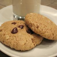 Vegan Peanut Butter Chocolate Chip Oatmeal Cookies_image