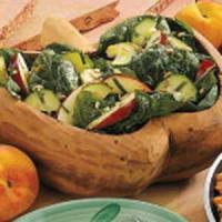 Apple Mint Spinach Salad_image