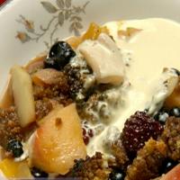 Melon and Apple Berry Crumble image