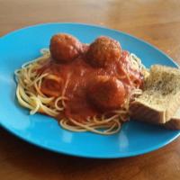 Gluten Free Spaghetti & Meatballs image
