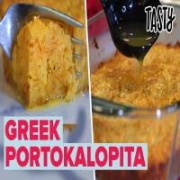 Portokalopita Recipe by Tasty image