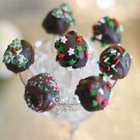 Christmas brownie lollipops_image