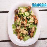 Caesar Salad with Spicy Croutons_image