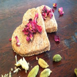 Nankhatai Cookies With Rose & Chai Spices_image