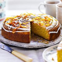 Orange & coriander drizzle cake image