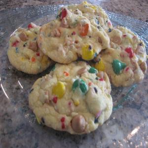 Rainbow Cake Mix Cookies - Aka Party-Cake Cookies_image