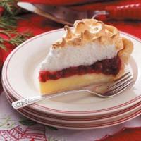 Cranberry Custard Meringue Pie_image