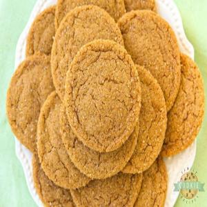 SOFT GINGER MOLASSES COOKIES_image
