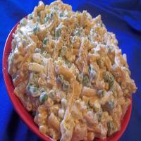 Macaroni and Cheese Pea Salad image