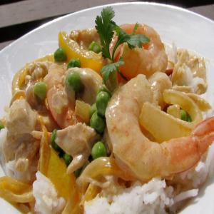 Quick Chicken and Shrimp Curry (Make-Ahead Option)_image