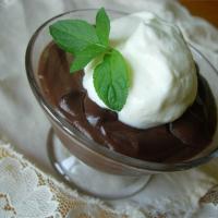 Chocolate Almond Pudding_image