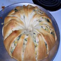 Baked Spinach Artichoke Chicken Ring image