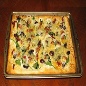 Rachael Ray's Vegeterranean Pizza_image