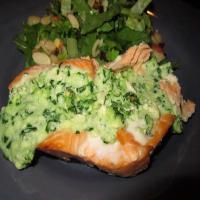 Salmon with Feta, Ricotta and Spinach stuffing_image