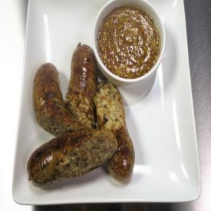 Grilled Boudin and Creole Mustard image