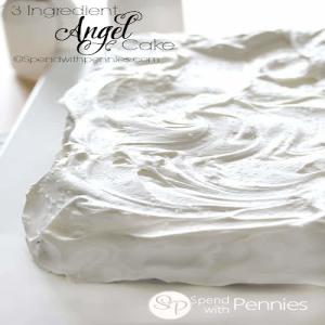 3 Ingredient Pineapple Angel Food Cake - Spend With Pennies_image